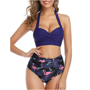 Women's Athletic One Piece Swimsuit Color Block Racing Swimwear Quick Dry Training Bathing Suit Beachwear - Product Image 2