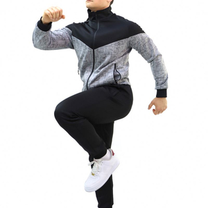 Traje Deportivo Personalizado para Hombre, con Cierre, de Forro Polar Técnico, Nuevo, Talla Grande, para Correr, con Logotipo Impreso, Ropa Deportiva al por Mayor para Gimnasio - Product Image 6