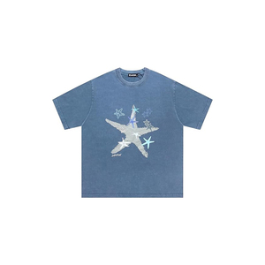Men's Graphic Tees Shirts Unisex Vintage Cotton Tee | Oversized T-Shirt Summer Streetwear Casual <b>Aesthetic</b> <b>Tops</b> - Product Image 1