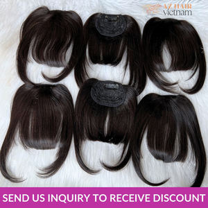 100% Raw Clip Extensiones de cabello humano 12A Remy Sedoso Onda recta Estilo natural Cabello vietnamita - Product Image 4