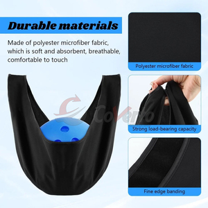 Premium Microfiber <b>Bowling</b> Ball Cleaning Bag Soft Polishing Cloth For <b>Bowling</b> Ball Surface Protection - Product Image 4