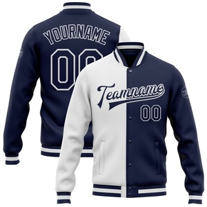 Blouson Bomber Personnalisé Bordeaux Crème à Boutons Intégraux Style Universitaire – Fabricant de Blousons Universitaires de Haute Qualité - Product Image 4