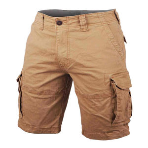 Pantalones cortos casuales para hombre, cómodos para el día a día, con bolsillos utilitarios, mezcla de algodón, estilo cargo, para uso diario al aire libre. - Product Image 5
