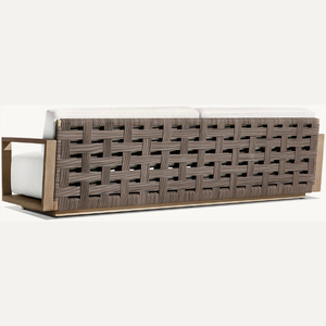 Indoor <b>sofa</b> made of soft foam, good modern design and durable, strong <b>sofa</b> with teak <b>wood</b> <b>frame</b> for two people to sit - Product Image 5