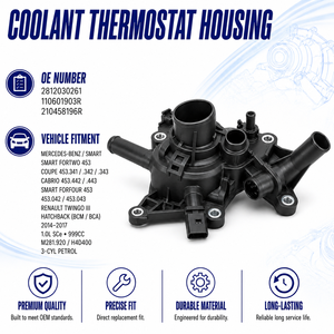 Termostato de Refrigeración para Mercedes Benz, Renault y Smart OE 2812030261 Compatible con Fortwo <span class=keywords><strong>0</strong></span> 90L, Pieza de Refrigeración para Pedidos al por Mayor - Product Image 1