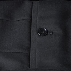 Nouveau pantalon décontracté noir pour homme avec effet drapé, coupe slim, pantalon de costume pour homme - Product Image 6