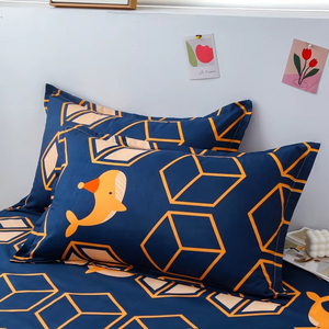 100% Cotton <b>Duvet</b> <b>Cover</b> Set Soft Breathable Durable Bedding with Zipper Closure <b>Duvet</b> <b>Cover</b> Sets - Product Image 2