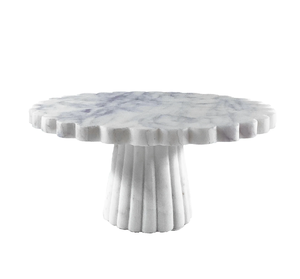 White Stone <b>Marble</b> <b>Cake</b> <b>Stand</b> Royal Design luxurious perfect for serving desserts <b>cake</b> <b>stand</b> - Product Image 1