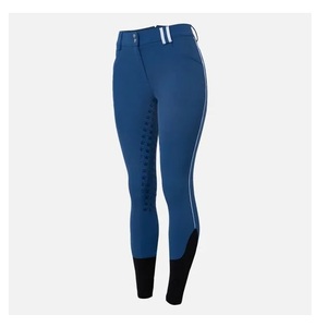 High Quality 4-way Stretch Horse Riding Breeches <b>Leggings</b> Tights <b>Equestrian</b> Wear Pants on Technical Fabric with Soft Feel - Product Image 2