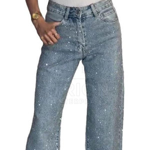 Women Rhinestone <b>Pant</b> Casual Wear Best Selling Design Women Rhinestone <b>Pant</b> Trendy Look Women Rhinestone <b>Pant</b> - Product Image 6