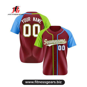 เสื้อเบสบอลสีเขียวแบบกำหนดเองแขนสั้นพิมพ์ชื่อทีมโพลีเอสเตอร์ระบายอากาศได้เสื้อผ้าสำหรับผู้ใหญ่แบบไม่จำกัดเพศ - Product Image 3
