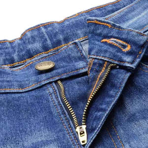Custom <b>Men</b> Fashion Lightweight Woven Denim Jeans 100% Cotton <b>Stretch</b> Eco-Friendly Loose Straight Long Trousers - Product Image 6