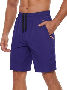 Pantalones Cortos Deportivos PASUXI para Hombre, Transpirables, Antiarrugas, de Cintura Media, para Correr, Fitness y Deportes - Product Image 6