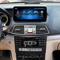 AuCar 10.25/12.3'' Android 13 Pemutar DVD Multimedia Mobil GPS Navigasi untuk Mercedes-Benz E-Class Coupet W207 C207 A207 Radio Mobil
