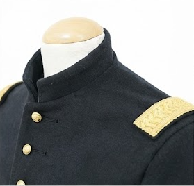 Veste en laine vintage pour homme, à simple boutonnage, coupe classique, uniforme d'hiver, grande taille, reproduction américaine - Product Image 5