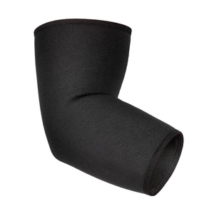 Manchon de compression pour coude de sport avec logo personnalisé, soutien pour la musculation, l'haltérophilie, le fitness, en nylon et élasthanne - Product Image 3