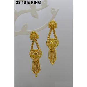 Earrings Gold Plated Designer Saudi Dubai Indian Jewelry Set Earrings <b>Artificial</b> New Design Earrings for Women - Product Image 4