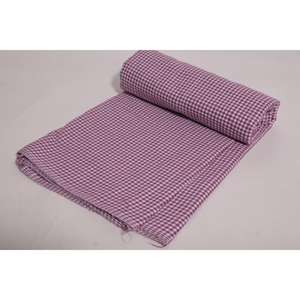 Cotton Eco-Friendly Lightweight Handloom <b>Check</b> Plaid Indian Fabric Soft Sewing Quilting Craft Dress Material Yardage Rajasthan - Product Image 3