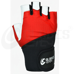 Gants de fitness unisexes 2025 pour la maison, respirants, antidérapants, légers, demi-doigts, avec sangle de poignet réglable en polyester - Product Image 1