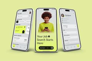 Desarrollo de Aplicaciones Móviles RoyalCraft para Búsqueda de Trabajo en Android e iOS con Carga de Currículum, Alertas de Trabajo, Perfil de Candidato y Panel de Control para Recruiters - Product Image 3