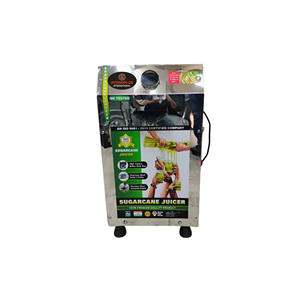 Exprimidor de caña de azúcar Hydroplus International de acero inoxidable con sistema de tres rodillos, protección contra sobrecarga, marcha atrás y adelante, duradero. - Product Image 1