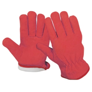 Premium Quality Cowhide Grain Safety <b>Gloves</b> with Fur Lining Comfortable Hand and Arm Protection for Industrial Working Driving - Product Image 2