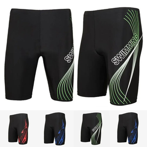 New Swimsuit Mens Swimming Trunks Sexy Swimwear Quick-dry Boxer Shorts Tight Swim Trunks Plus Size Quick Dry Swimming - Product Image 1