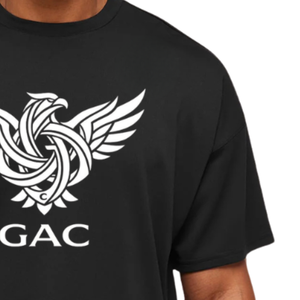 Camiseta Blanca de Manga Larga para Hombre, Estampada, 100% Algodón Jersey, Transpirable, Antiarrugas, Corte Holgado, Estilo Casual Urbano Hip Hop - Product Image 4