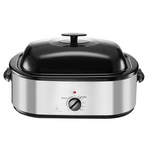 Horno Eléctrico de Asar de 22QT, 150-450°F, Temperatura Ajustable, Horno Multifuncional de Sobremesa con Tapa Autogeneradora de Vapor, 150-450°F, Horno con Temperatura Ajustable - Product Image 1