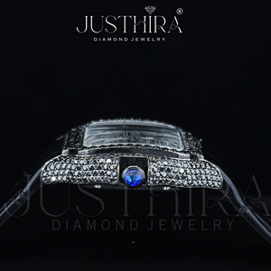 Reloj de Pulsera con Diamantes Incrustados y Cristal de Zafiro, Movimiento Automático, Ideal para Regalos de Lujo, Disponible a Precio de Fábrica - Product Image 4