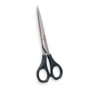 Multi Purpose Black Handle Barber Scissors Professional Hair Cutting Shears Stainless Steel Salon Hairdressing Tool - Product Image 3