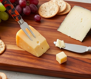 Elegante Juego de Espátulas para Queso de Boda, Cabeza de Acero Inoxidable Mikasa con Mango de Tortuga, Utensilios de Mesa para Cocina y Restaurante - Product Image 6