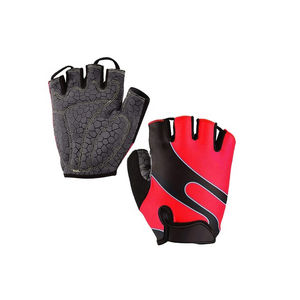 Guantes de Ciclismo YKYWBIKE de Verano, de Poliéster, Medios Dedos, Tejidos, Aerodinámicos, con Franjas, Correa Ajustable para la Muñeca, Absorción de Impactos, para Bicicleta de Carretera y MTB - Product Image 3