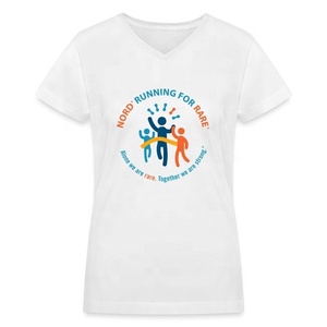 Camiseta con cuello en V para mujer - Product Image 6