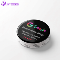 Carte NFC sans contact Google Review avec bande magnétique, impression personnalisée, PVC étanche, fabricant OEM/ODM