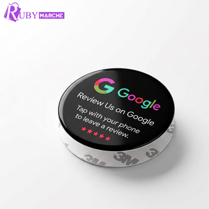 บัตรรีวิว Google NFC พิมพ์ลายตามสั่ง บัตรรีวิวอัจฉริยะ PVC ผู้ผลิต OEM ODM - Product Image 2