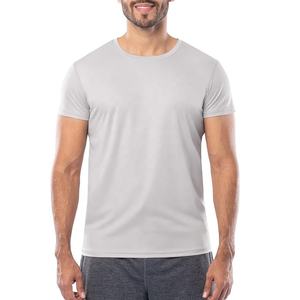 Camisetas de Manga Corta 100% Algodón para Hombre, Logotipo Personalizado en la Parte Delantera, Estilo Urbano, Secado Rápido, Transpirable, Venta al por Mayor, OEM - Product Image 1
