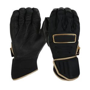 Guantes de Béisbol de Cuero Sublimados con Logotipo de Equipo Personalizado, Duraderos para Adultos, Color Personalizado - Product Image 1