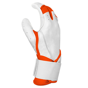 Gants de frappe en cuir Cabretta à manchette longue pour le baseball, prêts à l'emploi, antidérapants, respirants, légers, séchage rapide, fermeture auto-agrippante - Product Image 2