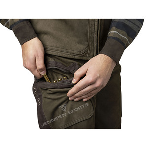Quick Dry Waterproof Genuine Leather Zipper Fly Cotton Lining Harkila Tactical Pants Winter Summer Outdoor Hiking Hunting - Product Image 3