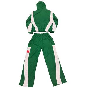 Conjunto Deportivo de Dos Piezas para Hombre, Chaqueta Cortavientos con Cierre y Pantalones Deportivos de Nailon y Poliéster - Product Image 3