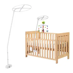 Grote Koepel Hangend Bed Luifel Muskietennet Voor Bed, Klamboe Stand Houder Set Voor Babybedje Bed