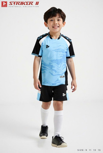 Ensemble de maillots de football personnalisés, séchage rapide, respirant, uniforme d'équipe de football, adultes, enfants, fabricant OEM ODM, Striker II JP 100% - Product Image 6