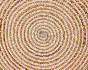 Bolso de Mano de Yute Estilo Bohemio Ecológico para Mujer, Bolso Bandolera Reutilizable, Mini Bolso de Viaje Abierto con Bordado Moderno - Product Image 3