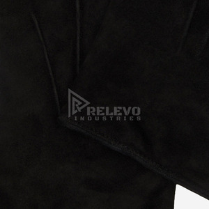 Guantes de Cuero de Invierno, Manoplas Térmicas con Forro Polar, Resistentes al Viento, para Motociclistas, de Piel de Oveja Genuina, Venta al Por Mayor - Product Image 4