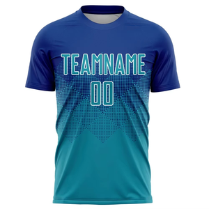 เสื้อเจอร์ซีย์ฟุตบอลทีมฟุตบอลเสื้อกีฬาสำหรับผู้ชายเสื้อฟุตบอลแบบคลาสสิกระบายอากาศได้ผ้าโพลีเอสเตอร์แห้งเร็ว100% - Product Image 2