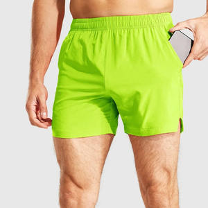 กางเกงขาสั้นออกกำลังกายและวิ่งสำหรับผู้ชายใส่สบายในฤดูร้อน น้ำหนักเบา ระบายอากาศได้ดี แห้งเร็ว กันลม มีเชือกผูกปรับได้ - Product Image 4