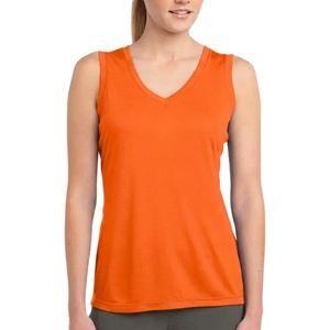 Women's Sleeveless Sports Tank <b>Top</b> Breathable Lightweight T Shirt Gym Workout Fitness Training Apparel Custom - Product Image 6
