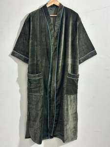 Robe kimono en velours 100% coton, robe de spa, vêtements de détente confortables pour l'hiver - Product Image 5