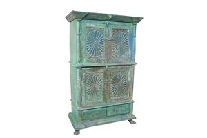 ตู้เสื้อผ้าไม้แฮนด์เมด Haswani Handicrafts ตู้เก็บของไม้เนื้อแข็ง - Product Image 2